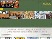 Tablet Screenshot of boersmas.com